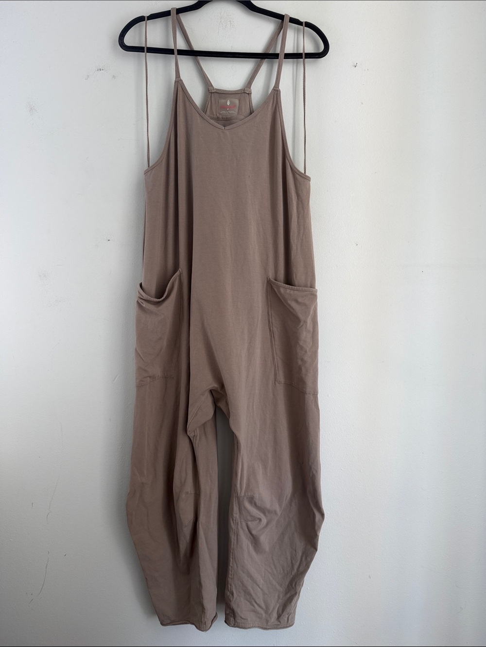 Free People Movement Hot Shot slouchy tank jumpsuit sz S